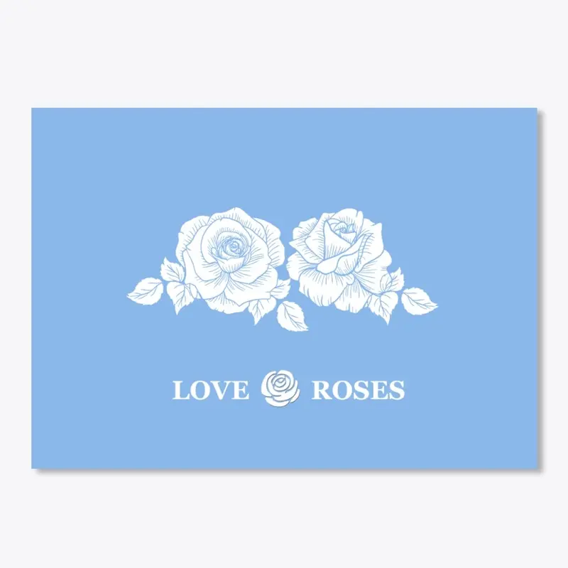 Love Roses Sticker